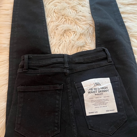 ZARA High Waisted Jeans - Picture 14 of 16